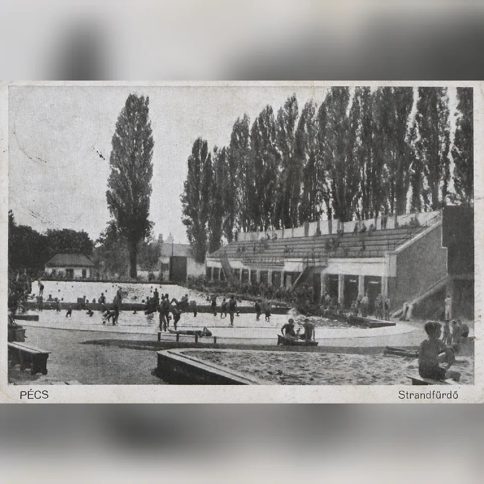 A balokányi strandfürdő 1936 körül