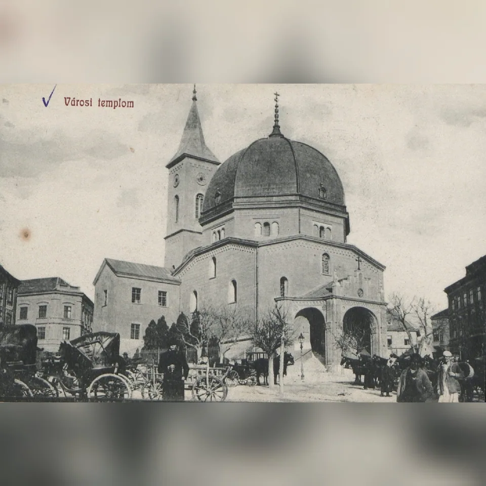 A pécsi dzsámi a Széchenyi téren az első világháború előtti időszakban